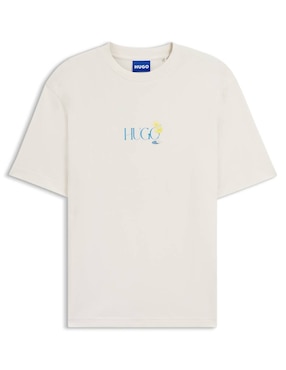 Playera Hugo Blue cuello redondo para hombre