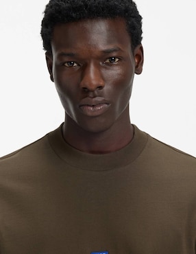 Playera Hugo Blue cuello redondo para hombre