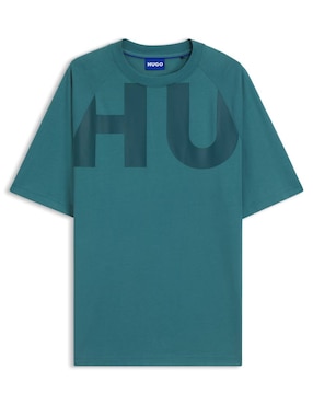 Playera Hugo Blue cuello redondo para hombre