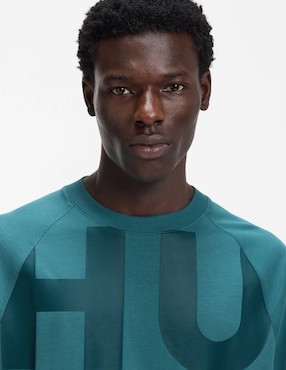 Playera Hugo Blue cuello redondo para hombre