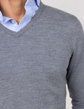 Suéter El Ganso cuello V para hombre