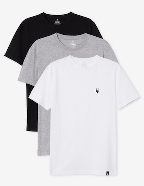 Set playera STKM Company Packs cuello redondo para hombre