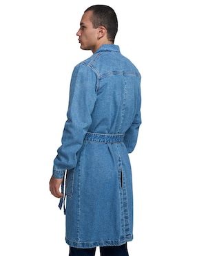 Gabardina a la rodilla MCHK para hombre