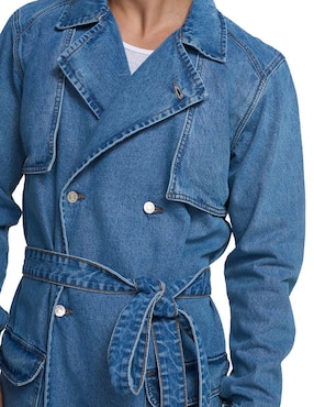 Gabardina a la rodilla MCHK para hombre