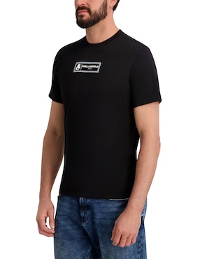 Playera Karl Lagerfeld Paris cuello redondo para hombre