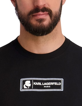 Playera Karl Lagerfeld Paris cuello redondo para hombre