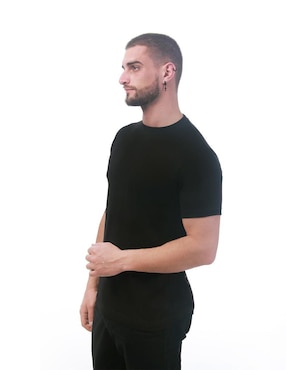 Playera Indicum Denim Básicos cuello redondo para hombre