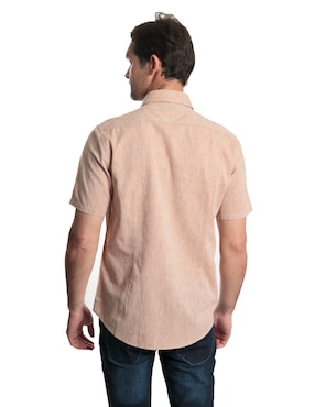 Camisa casual Kenneth Cole manga corta para hombre