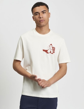 Playera Ben Sherman cuello redondo para hombre