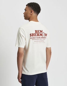 Playera Ben Sherman cuello redondo para hombre