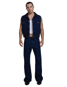 Chaleco Mchk mezclilla para hombre