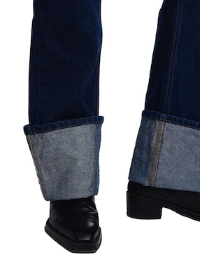Jeans relaxed straight Mchk lavado obscuro para hombre