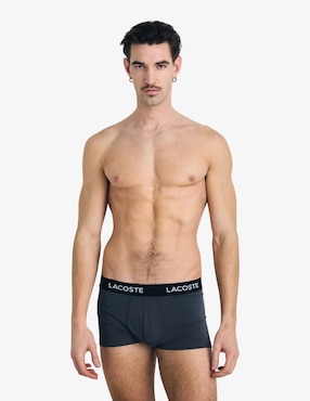 Set Bóxer brief Lacoste de algodón para hombre 3 piezas