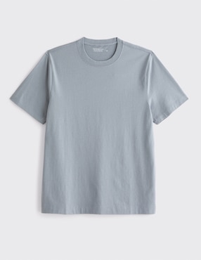 Playera Abercrombie & Fitch cuello redondo para hombre