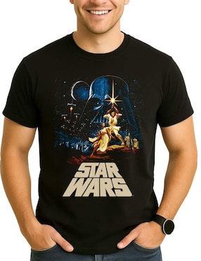 Playera Star Wars cuello redondo para hombre