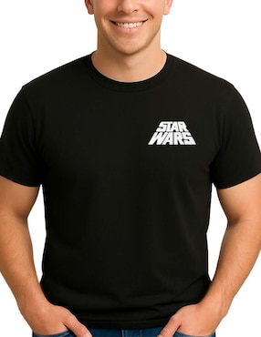 Playera Star Wars cuello redondo para hombre