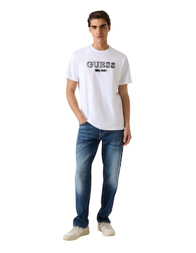 Playera Guess cuello redondo para hombre