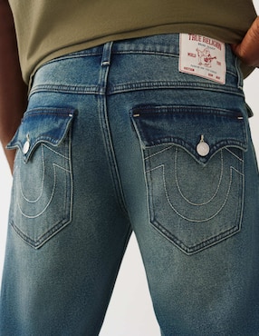Jeans slim True Religion lavado medio para hombre