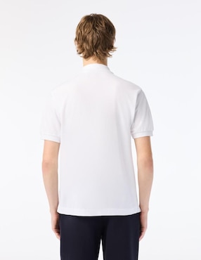 playera tipo polo Lacoste Paris para hombre