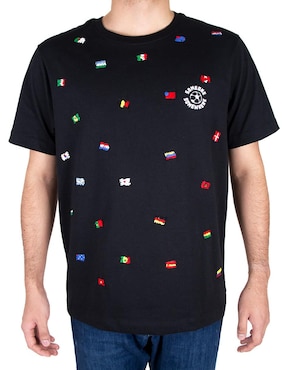 Playera Someone Somewhere Conffetti Mundial cuello redondo para hombre