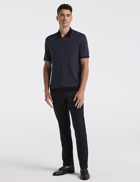 Playera tipo polo Perry Ellis para hombre