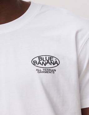 Playera Blue Banana cuello redondo para hombre