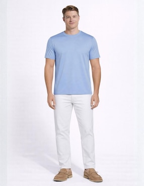 Playera Perry Ellis cuello redondo para hombre