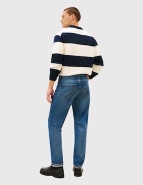 Jeans slim Tommy Hilfiger MW0MW41890-1A9 deslavado para hombre