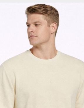 Playera Perry Ellis cuello redondo para hombre