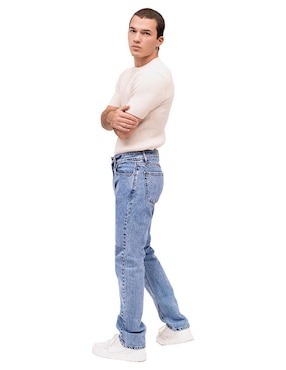 Jeans slim Mchk lavado claro para hombre