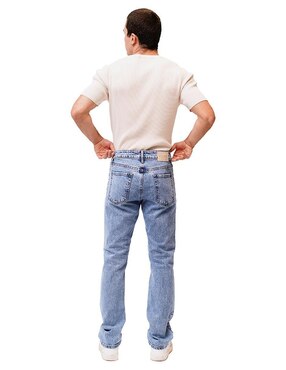 Jeans slim Mchk lavado claro para hombre