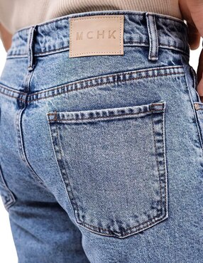 Jeans slim Mchk lavado claro para hombre