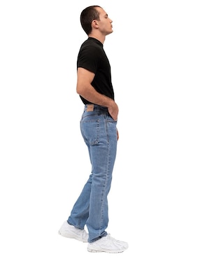 Jeans recto Mchk lavado claro para hombre