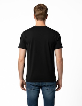 Set playera Indicum Denim cuello redondo para hombre