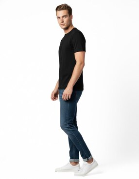 Set playera Indicum Denim cuello redondo para hombre