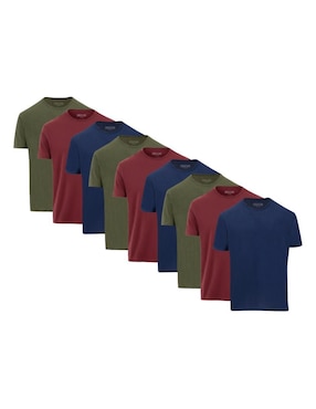 Set playera Indicum Denim cuello redondo para hombre