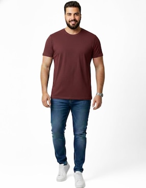 Set playera Indicum Denim cuello redondo para hombre