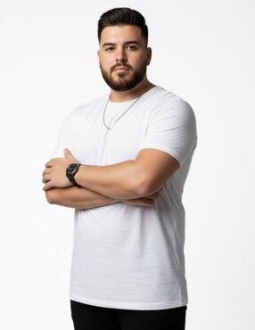 Set playera Indicum Denim cuello redondo para hombre