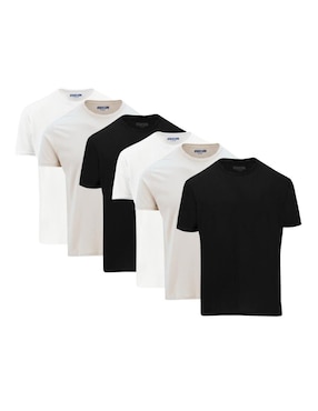 Set playera Indicum Denim cuello redondo para hombre