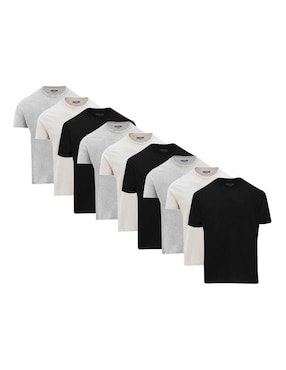 Set playera Indicum Denim cuello redondo para hombre
