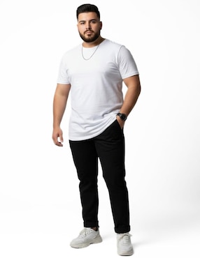 Set playera Indicum Denim cuello redondo para hombre