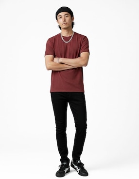 Set playera Indicum Denim cuello redondo para hombre
