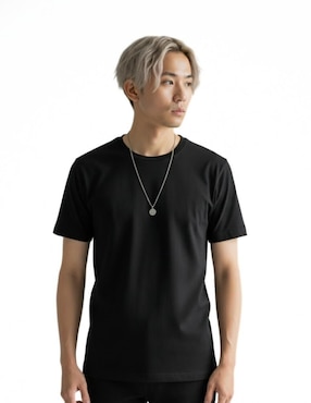 Set playera Indicum Denim cuello redondo para hombre