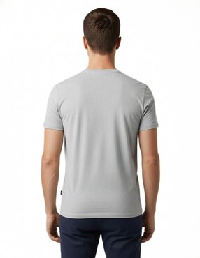 Playera Indicum Denim Básicos cuello redondo para hombre