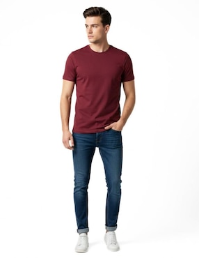 Set playera Indicum Denim cuello redondo para hombre