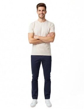 Set playera Indicum Denim cuello redondo para hombre