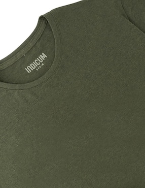 Set playera Indicum Denim cuello redondo para hombre