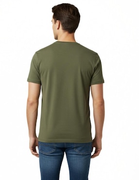 Set playera Indicum Denim cuello redondo para hombre