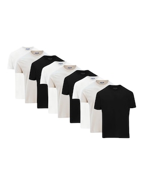 Set playera Indicum Denim cuello redondo para hombre