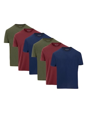 Set playera Indicum Denim cuello redondo para hombre